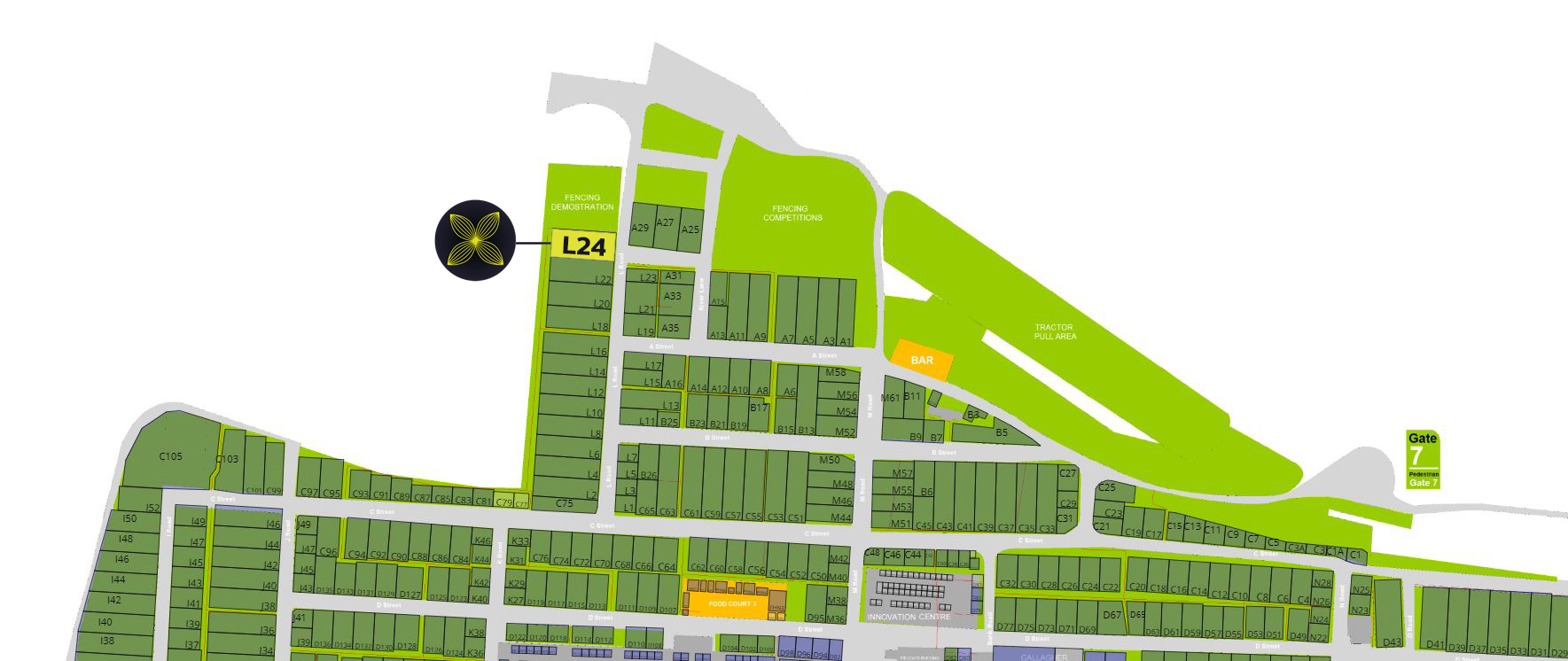 howscape 2019 Fieldays Map Location