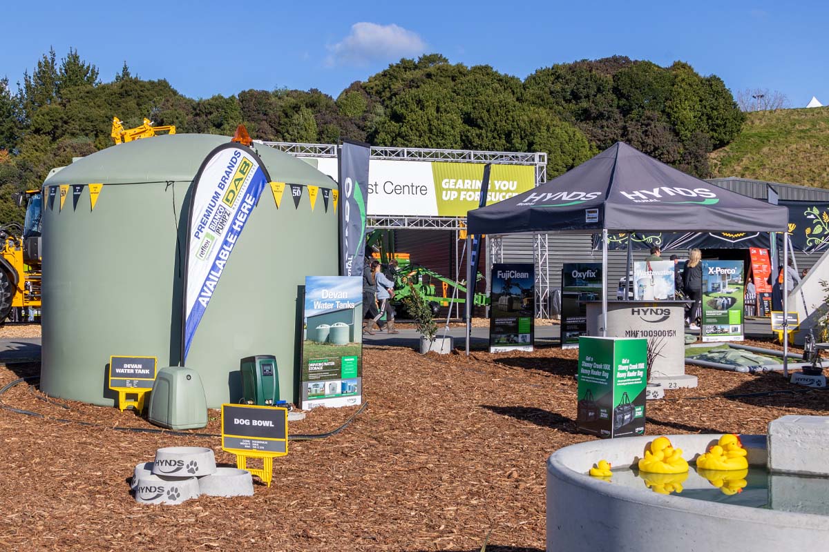 Fieldays site design for Hynds